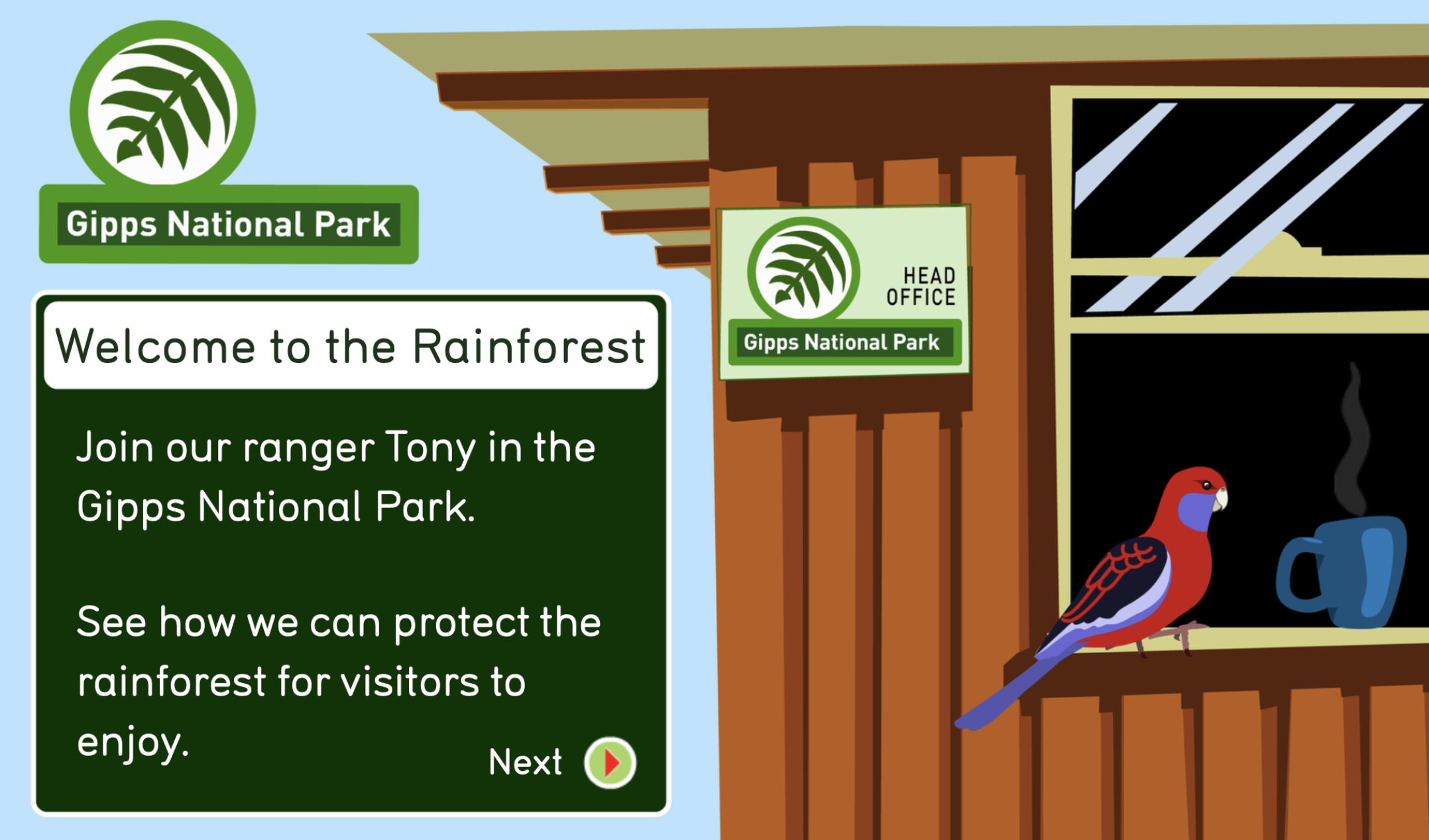Rainforest- Using a Grid Map