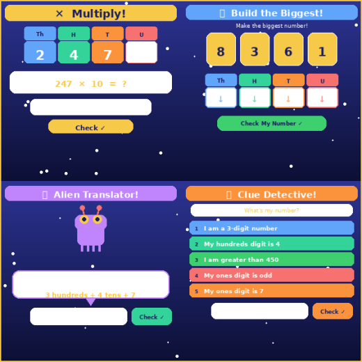Place Value Adventure