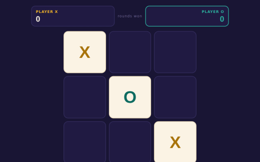 Tables Tic-Tac-Toe