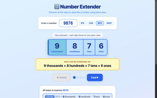Number Extender